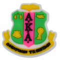Alpha Kappa Alpha badge 102-127 - Shoe Charm