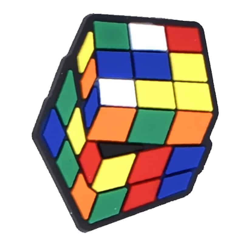 Scrambled Rubik cube 102-144 - Shoe Charm