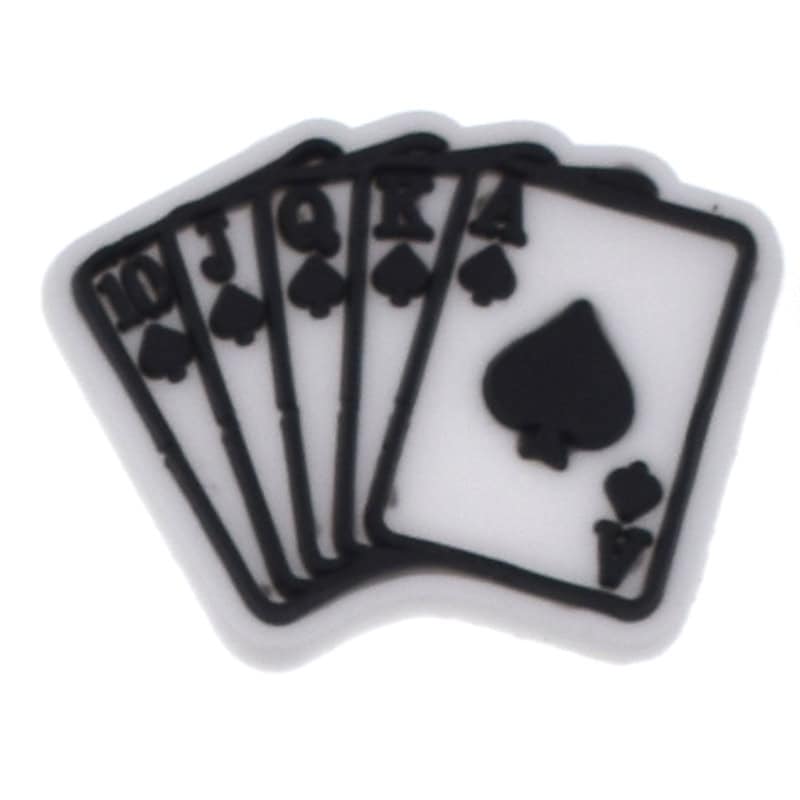 Spades cards hand 102-149 - Shoe Charm