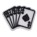 Spades cards hand 102-149 - Shoe Charm
