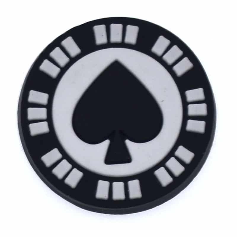 Spades casino chip 102-159 - Shoe Charm
