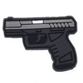 Black glock gun 102-31 - Shoe Charm