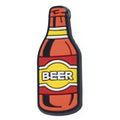 BEER beer bottle yellow & red label 102-33 - Shoe Charm