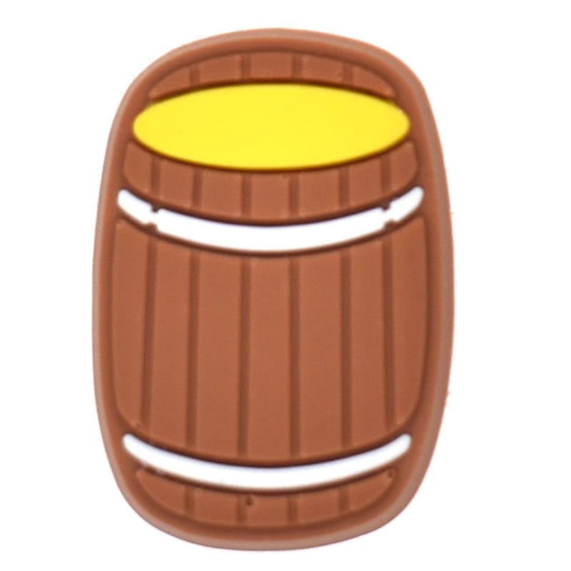 Barrel full of beer 102-34 - Shoe Charm
