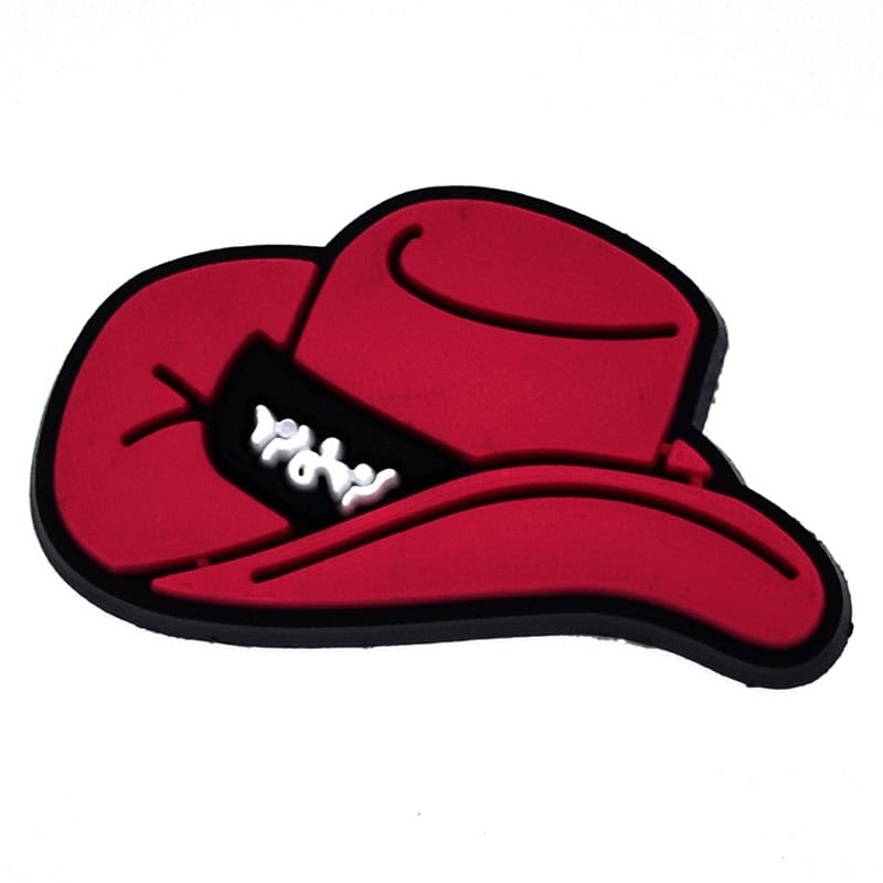 Fedora hat red 102-47 - Shoe Charm