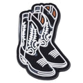Black & white cowboy boots 102-55 - Shoe Charm