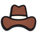 Brown cowboy hat 102-59 - Shoe Charm