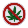 No weed sign 102-62 - Shoe Charm
