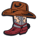 Cowboy boot with cowboy hat 102-94 - Shoe Charm