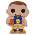 Cartoon Golden State Basketball player 104-14 Shoe Charm