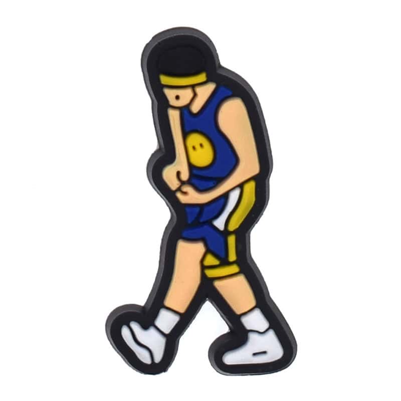 Shoe charm -GOLDEN STATE kit Basketball player 104-36