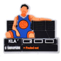 Klay Thompson No 11 Basketball player 104-38 Shoe Charm