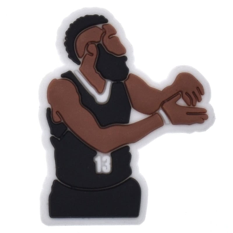 James ' The beard' Harden Basketball player 104-41 Shoe Charm