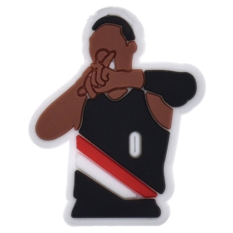 Bulls No. 8 shirt Basketball player 104-47 Shoe Charm