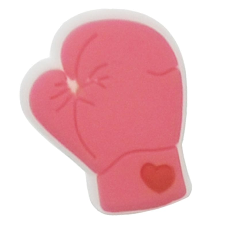 Shoe charms - Pink boxing glove 106-01