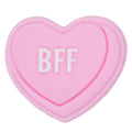 Shoe charms - BFF Pink hearts 106-05