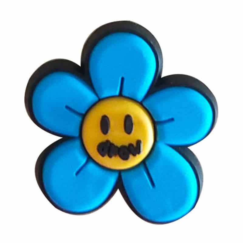 Blue face flower Drew house 107-03 Shoe Charm