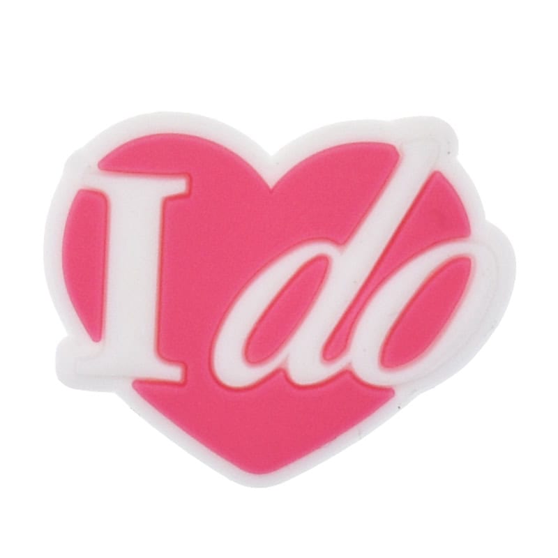 I do love heart  109-05 Shoe Charm