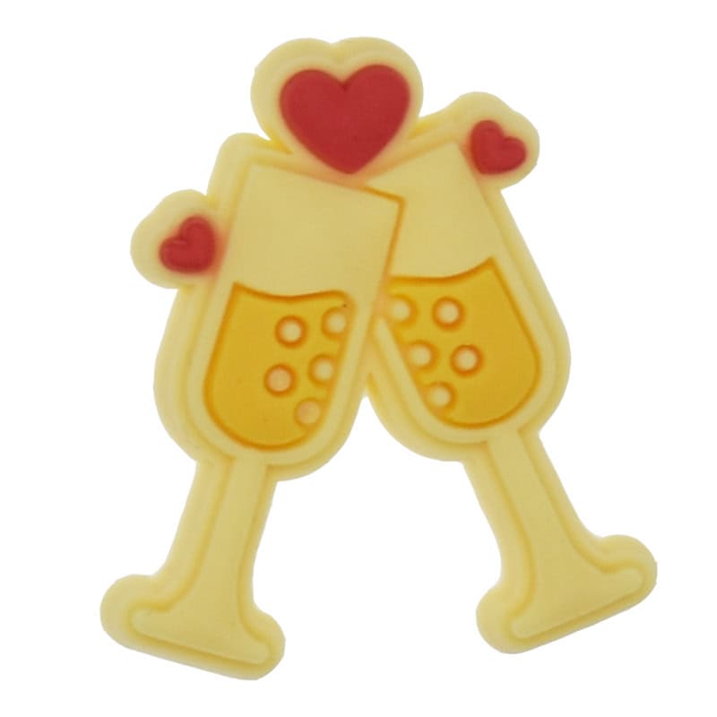 clinck the glasses 109-08 Shoe Charm