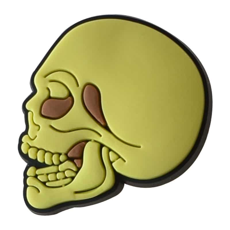 Yellow skull POST MALONE 111-02 Shoe Charm