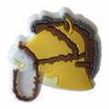 Yellow horse head POST MALONE 111-11 Shoe Charm