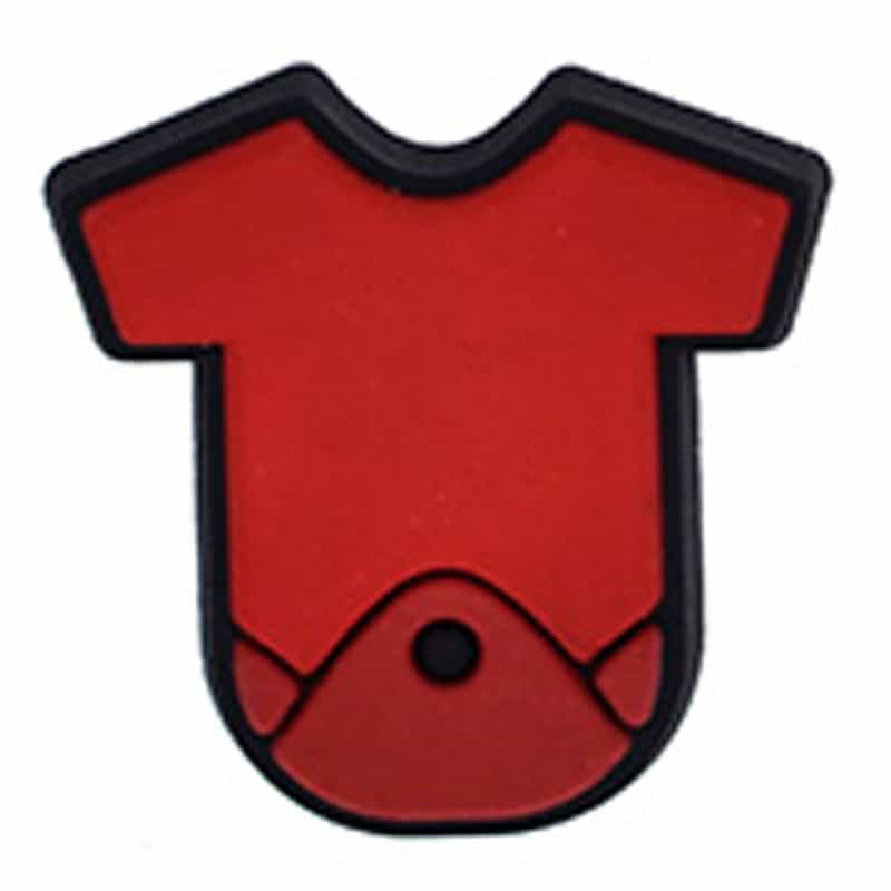Baby suit red 117-07 Shoe Charm