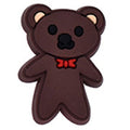 Teddy bear 117-10 Shoe Charm
