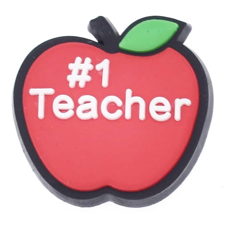 An apple for the teacher 118-02 Shoe Charm