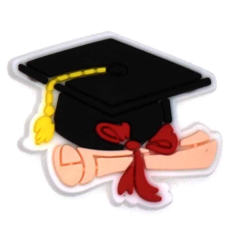 Mortar board & certificate 118-05 Shoe Charm