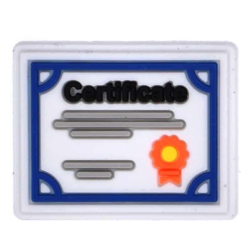 Certificate 118-09 Shoe Charm