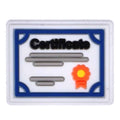 Certificate 118-09 Shoe Charm