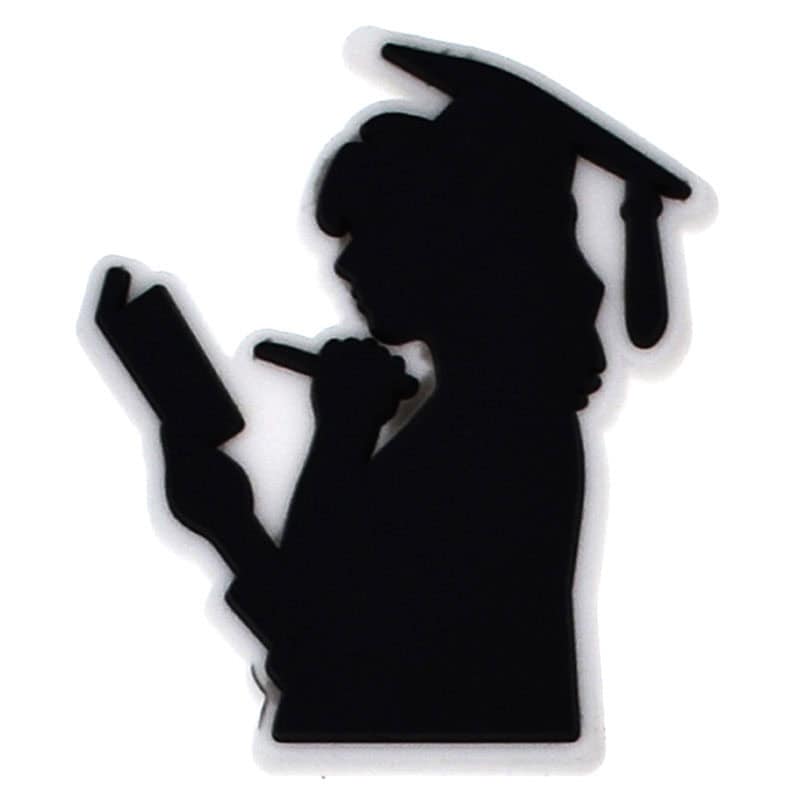 Study hard 118-10 Shoe Charm