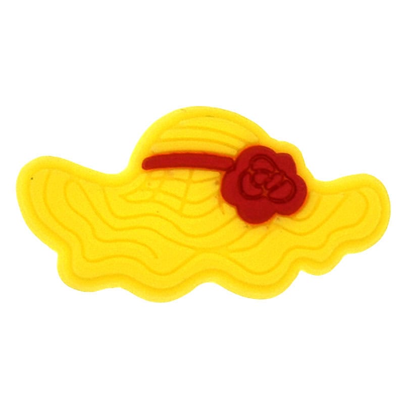 Yellow sunhat 119-14 Shoe Charm