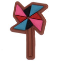 Blowing in the wind, windmill 119-22 Shoe Charm