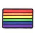 LBGT Flag rectangle 121-01 Shoe Charm