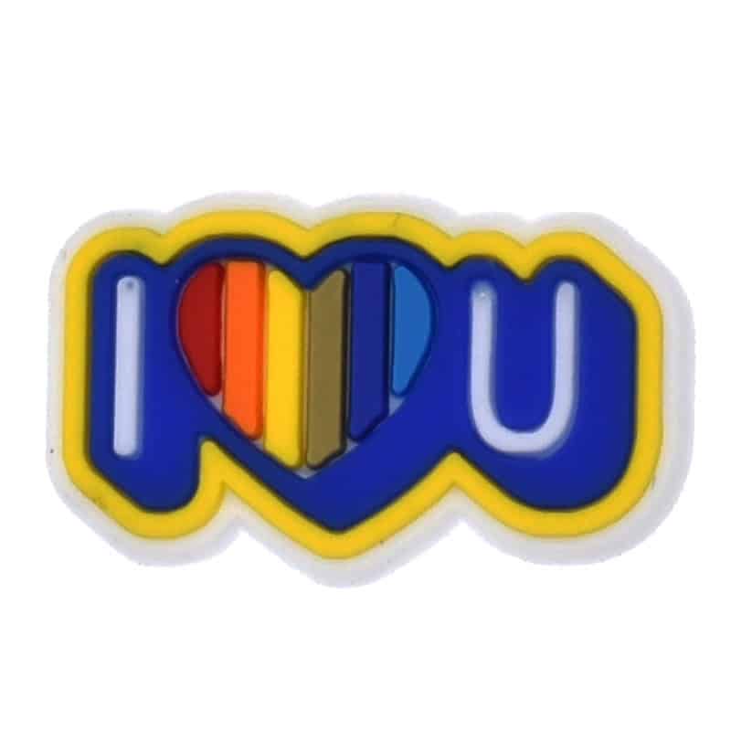 I HEART YOU sign 121-06 Shoe Charm