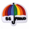 BE PROUND gay umbrella  121-07 Shoe Charm
