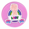 LBGT badge  121- 15 Shoe Charm