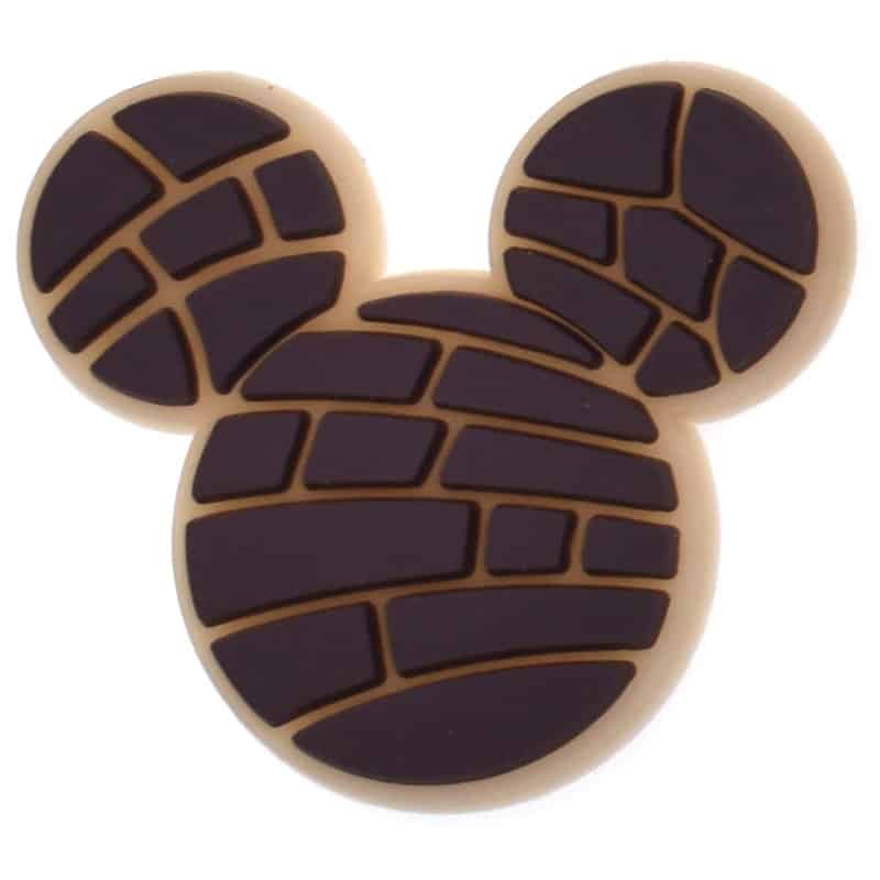 Chocolate Mickey CONCHA sweetbread 122-103 - Shoe Charm