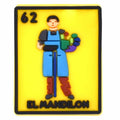 Loteria Mexican Bingo 62 El Mandilon The Boss 122-107 - Shoe Charm