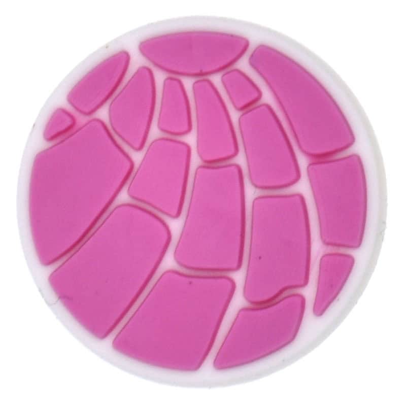 Strawberry round CONCHA sweetbread 122-15 - Shoe Charm