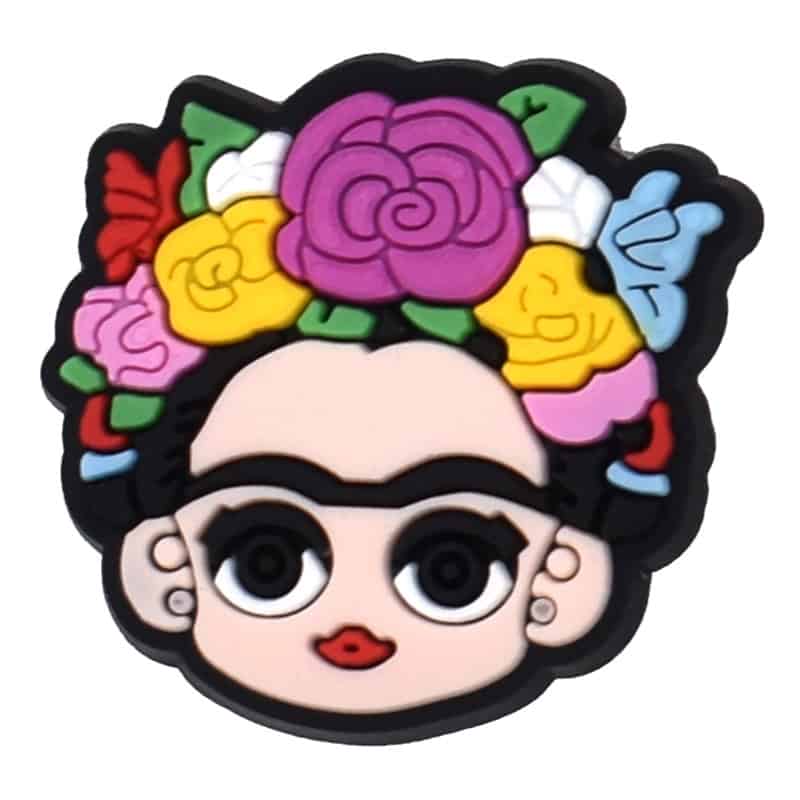 Multicolour flower crown Frida Kahlo 122-17 - Shoe Charm