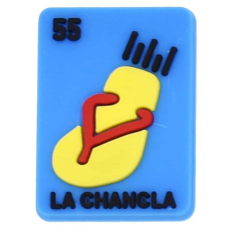 Loteria Mexican Bingo 55 La Chancla The Flip-Flop 122-38 - Shoe Charm