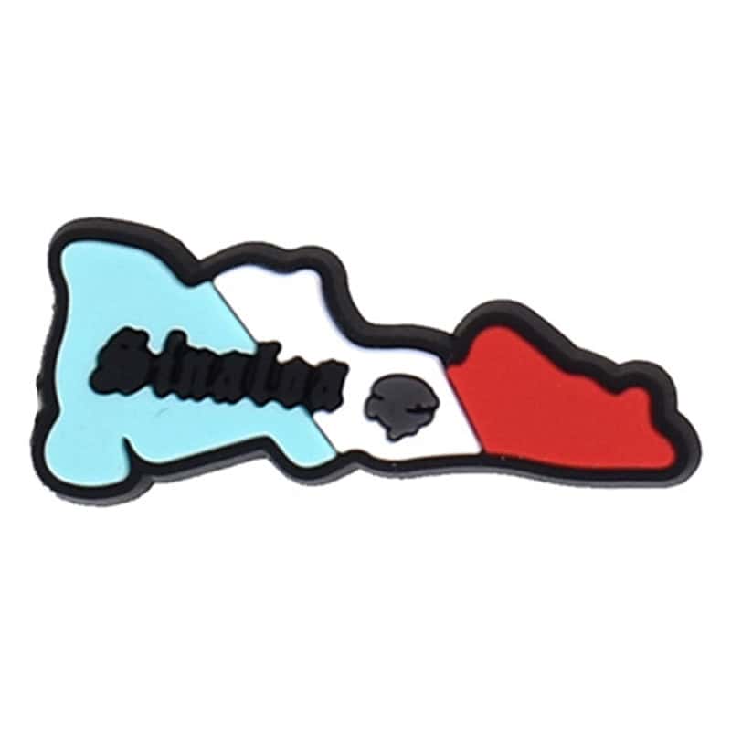 Mexico state Sinaloa map flag 122-44 - Shoe Charm