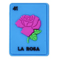 Loteria Mexican Bingo 41 La Rosa The Rose 122-45 - Shoe Charm