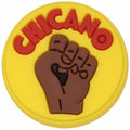 Chicano with clenched fist 122-48 - Shoe Charm