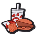 Chick Fil A meal 122-52 - Shoe Charm