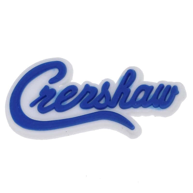 Crenshaw Blue sign 122-63 - Shoe Charm