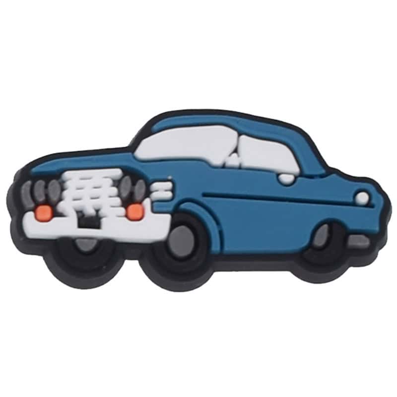Old blue car 122-64 - Shoe Charm