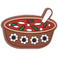 Spanish meat soup bowl 122-65 - Shoe Charm